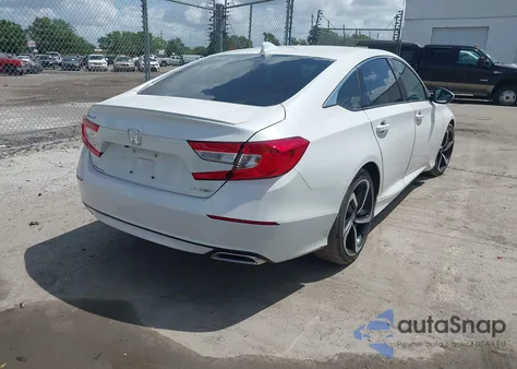 2019 Honda Accord Sport из США, поврежденный, VIN 1HGCV1F30KA086527